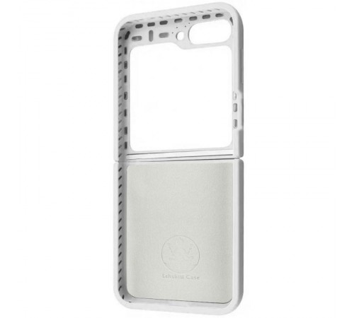 Чохол Foldables Silicone Cover Lakshmi (AAA) для Samsung Galaxy Z Flip5 Білий / White