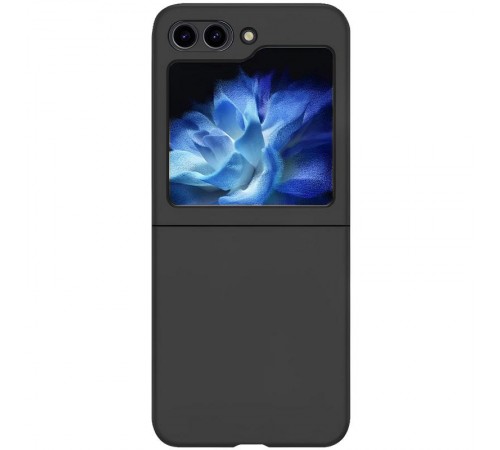 Чохол Foldables Silicone Cover Lakshmi (AAA) для Samsung Galaxy Z Flip5 Чорний / Black