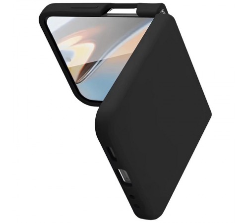 Чохол Foldables Silicone Cover Lakshmi (AAA) для Samsung Galaxy Z Flip5 Чорний / Black