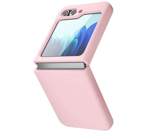 Чохол Foldables Silicone Cover Lakshmi (AAA) для Samsung Galaxy Z Flip5 Рожевий / Pink Sand