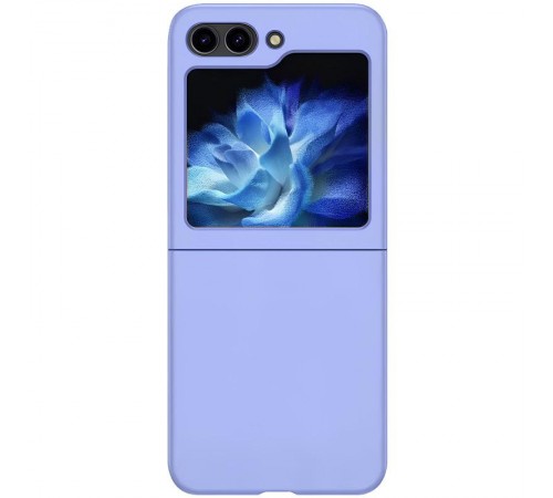 Чохол Foldables Silicone Cover Lakshmi (AAA) для Samsung Galaxy Z Flip5 Бузковий / Dasheen