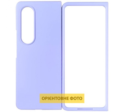 Чохол Foldables Silicone Cover Lakshmi (AAA) для Samsung Galaxy Z Fold5 Бузковий / Dasheen