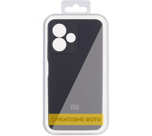 Чохол Silicone Cover Lakshmi Full Camera (AA) with logo для Xiaomi Redmi A5 (Europe version) Чорний / Black