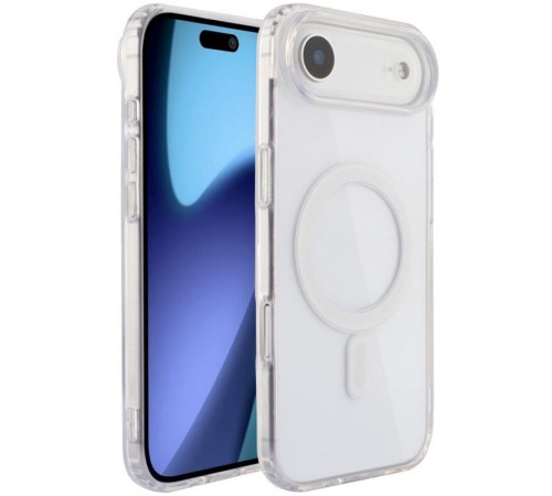 Чохол TPU Clear Case with MagSafe для Apple iPhone 17 Air (6.5") Clear