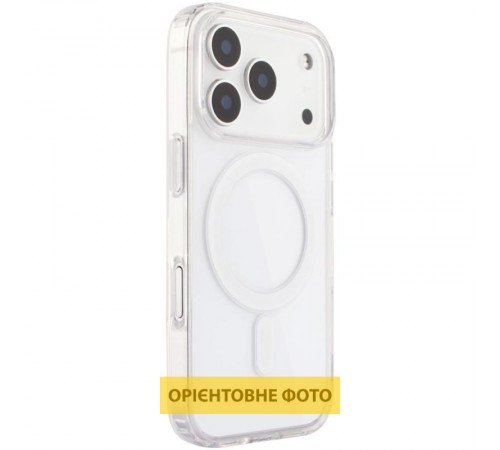 Чохол TPU Clear Case with MagSafe для Apple iPhone 17 Pro Max (6.9") Clear