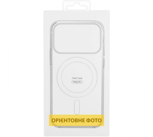 Чохол TPU Clear Case with MagSafe для Apple iPhone 17 Pro Max (6.9") Clear