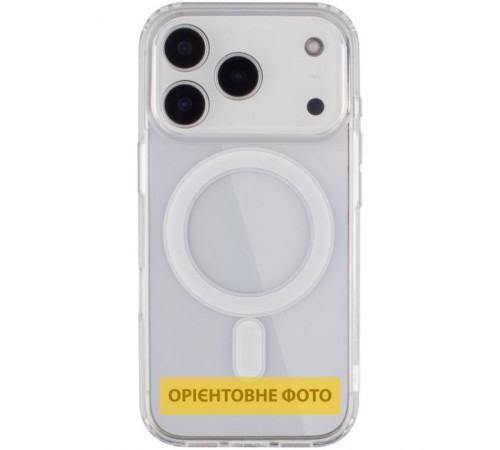 Чохол TPU Clear Case with MagSafe для Apple iPhone 17 Pro Max (6.9") Clear