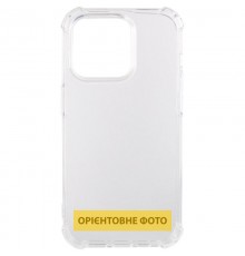 TPU чохол GETMAN Ease logo посилені кути для Apple iPhone 17 (6.3") Безбарвний (прозорий)