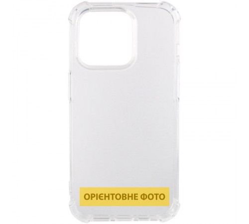 TPU чохол GETMAN Ease logo посилені кути для Apple iPhone 17 Air (6.6") Безбарвний (прозорий)