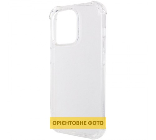 TPU чохол GETMAN Ease logo посилені кути для Apple iPhone 17 Air (6.6") Безбарвний (прозорий)