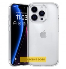 TPU чохол Epic Transparent 1,5mm для Apple iPhone 17 (6.3") Безбарвний (прозорий)