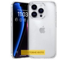 TPU чохол Epic Transparent 1,5mm для Apple iPhone 17 Pro (6.3") Безбарвний (прозорий)