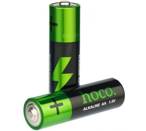Батарейки Hoco AA (LR6) Alkaline упаковка 12 шт Black