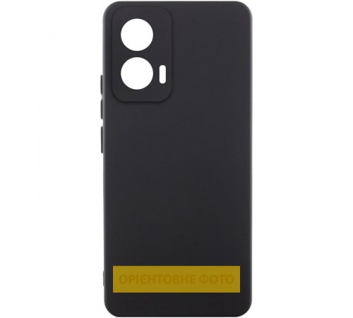 Чохол Silicone Cover Lakshmi Full Camera (AAA) для Motorola Moto G05 / E15 4G Чорний / Black Чохол Silicone Cover Lakshmi Full Camera (AAA) для Motorola Moto G05 / E15 4G Чорний / Black