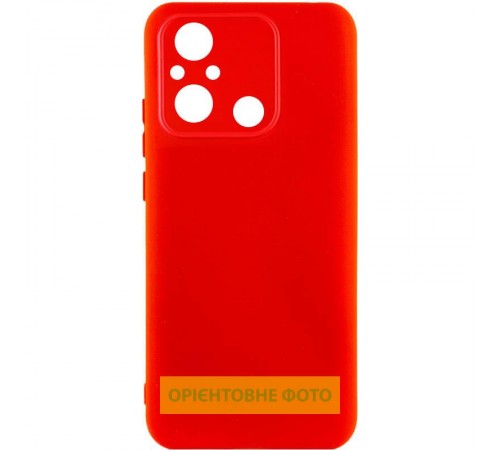 Чохол Silicone Cover Lakshmi Full Camera (AAA) для Motorola Moto G05 / E15 4G Червоний / Red