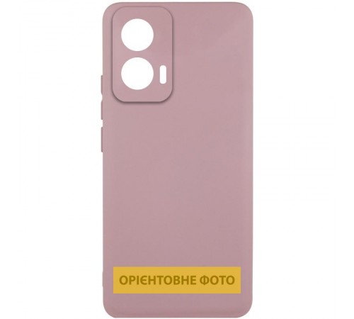 Чохол Silicone Cover Lakshmi Full Camera (AAA) для Motorola Moto G05 / E15 4G Рожевий / Pink Sand Чохол Silicone Cover Lakshmi Full Camera (AAA) для Motorola Moto G05 / E15 4G Рожевий / Pink Sand