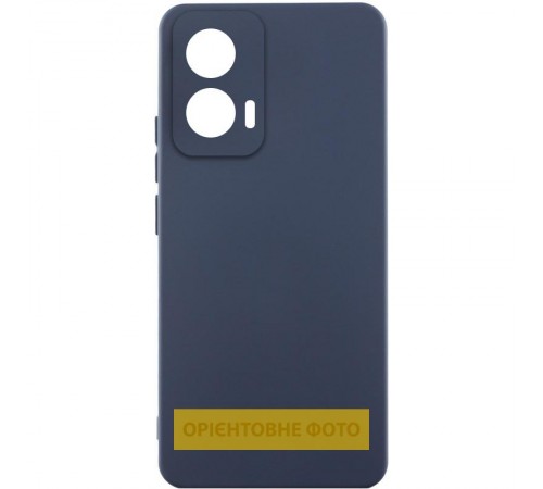 Чохол Silicone Cover Lakshmi Full Camera (AAA) для Motorola Moto G05 / E15 4G Темно-синій / Midnight blue Чохол Silicone Cover Lakshmi Full Camera (AAA) для Motorola Moto G05 / E15 4G Темно-синій / Midnight blue