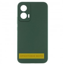 Чохол Silicone Cover Lakshmi Full Camera (AAA) для Motorola Moto G05 / E15 4G Зелений / Cyprus Green