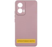 Чохол Silicone Cover Lakshmi Full Camera (AAA) для Motorola Moto G35 Рожевий / Pink Sand