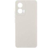 Чохол Silicone Cover Lakshmi Full Camera (AAA) для Motorola Edge 60 Pro Білий / White