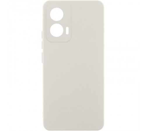Чохол Silicone Cover Lakshmi Full Camera (AAA) для Motorola Edge 60 Pro Білий / White