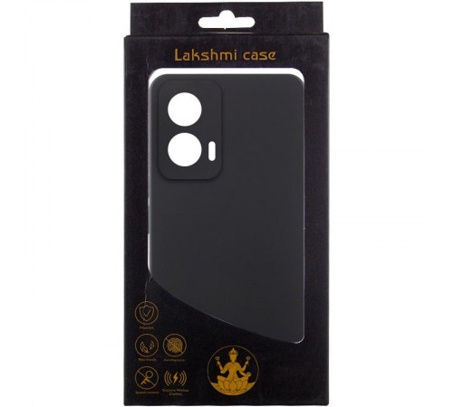 Чохол Silicone Cover Lakshmi Full Camera (AAA) для Motorola Edge 60 Pro Чорний / Black