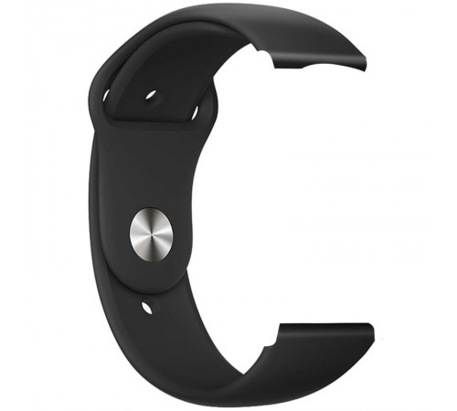 Ремінець Hoco WH11 Flexible series classic silicone strap для Smart Watch 20mm Black