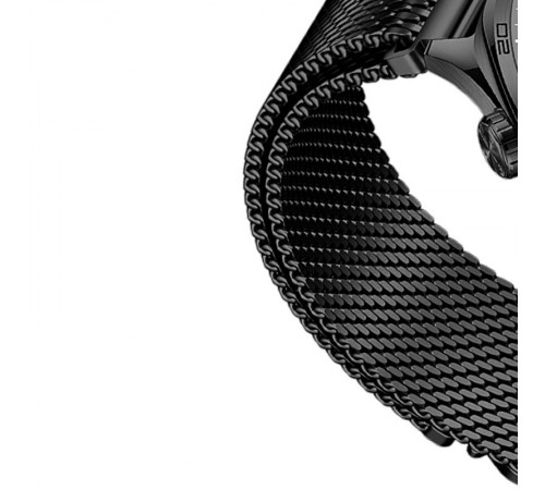 Ремінець Hoco WH16 Precioso series magnetic Milanese steel strap для Smart Watch 20mm Black