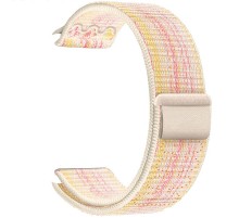 Ремінець Hoco WA25 Original series nylon strap для Apple watch 42(ser.1-3)/44/45/49mm Starlight with Pink