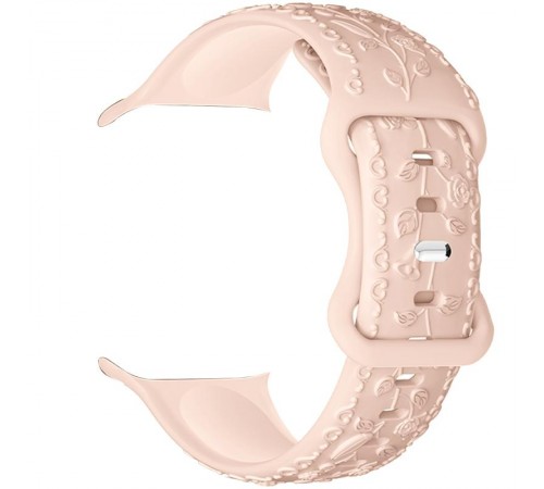 Ремінець Hoco WA30 Flexible series 3D solid color silicone strap для Apple watch 38/40/41mm Powder Sand Ремінець Hoco WA30 Flexible series 3D solid color silicone strap для Apple watch 38/40/41mm Powder Sand