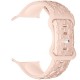 Ремінець Hoco WA30 Flexible series 3D solid color silicone strap для Apple watch 42(ser.1-3)/44/45/49 Powder Sand