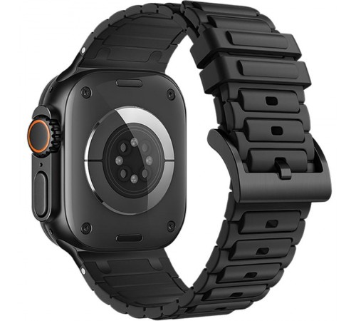 Ремінець Hoco WA35 Emir series thickened silicone strap для Apple watch 44/45/46/49mm Black Ремінець Hoco WA35 Emir series thickened silicone strap для Apple watch 44/45/46/49mm Black