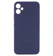 Чохол Silicone Cover Lakshmi Full Camera (AAA) with Logo для Samsung Galaxy A05 Темно-синій / Midnight blue