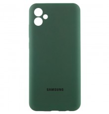 Чохол Silicone Cover Lakshmi Full Camera (AAA) with Logo для Samsung Galaxy A05 Зелений / Cyprus Green