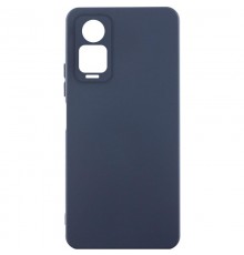 Чохол Silicone Cover Lakshmi Full Camera (AA) для Xiaomi Redmi Note 12 Pro 4G Синій / Midnight Blue