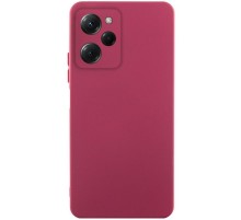 Чохол Silicone Cover Lakshmi Full Camera (AA) для Xiaomi Poco X5 Pro 5G Бордовий / Marsala
