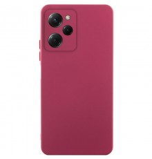 Чохол Silicone Cover Lakshmi Full Camera (AA) для Xiaomi Poco X5 Pro 5G Бордовий / Marsala