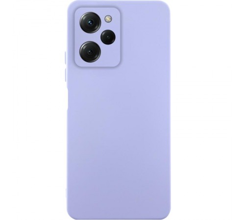 Чохол Silicone Cover Lakshmi Full Camera (AA) для Xiaomi Poco X5 Pro 5G Бузковий / Dasheen Чохол Silicone Cover Lakshmi Full Camera (AA) для Xiaomi Poco X5 Pro 5G Бузковий / Dasheen