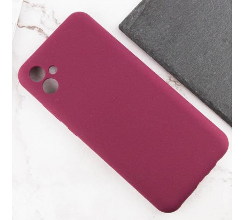 Чохол Silicone Cover Lakshmi Full Camera (AAA) для Samsung Galaxy A07 Бордовий / Plum Чохол Silicone Cover Lakshmi Full Camera (AAA) для Samsung Galaxy A07 Бордовий / Plum