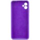 Чохол Silicone Cover Lakshmi Full Camera (AAA) для Samsung Galaxy A07 Фіолетовий / Amethyst