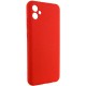 Чохол Silicone Cover Lakshmi Full Camera (AAA) для Samsung Galaxy A07 Червоний / Red
