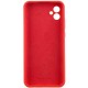 Чохол Silicone Cover Lakshmi Full Camera (AAA) для Samsung Galaxy A07 Червоний / Red