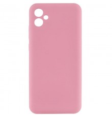 Чохол Silicone Cover Lakshmi Full Camera (AAA) для Samsung Galaxy A07 Рожевий / Light pink