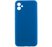 Чохол Silicone Cover Lakshmi Full Camera (AAA) для Samsung Galaxy A07 Синій / Denim Blue