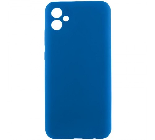 Чохол Silicone Cover Lakshmi Full Camera (AAA) для Samsung Galaxy A07 Синій / Denim Blue Чохол Silicone Cover Lakshmi Full Camera (AAA) для Samsung Galaxy A07 Синій / Denim Blue