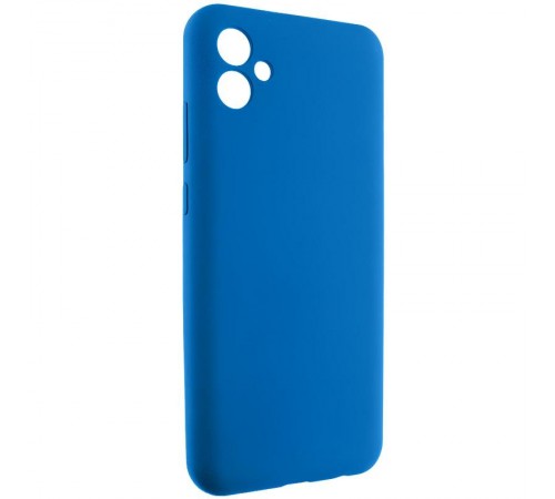 Чохол Silicone Cover Lakshmi Full Camera (AAA) для Samsung Galaxy A07 Синій / Denim Blue Чохол Silicone Cover Lakshmi Full Camera (AAA) для Samsung Galaxy A07 Синій / Denim Blue