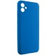 Чохол Silicone Cover Lakshmi Full Camera (AAA) для Samsung Galaxy A07 Синій / Denim Blue