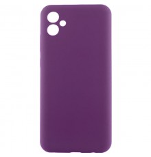 Чохол Silicone Cover Lakshmi Full Camera (AAA) для Samsung Galaxy A07 Сливовий / Purple