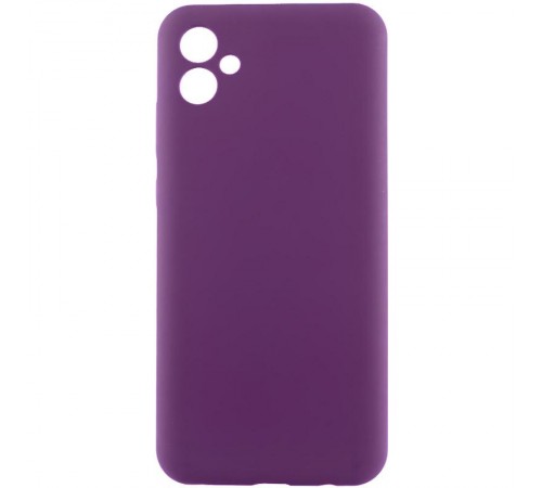 Чохол Silicone Cover Lakshmi Full Camera (AAA) для Samsung Galaxy A07 Сливовий / Purple Чохол Silicone Cover Lakshmi Full Camera (AAA) для Samsung Galaxy A07 Сливовий / Purple