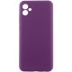Чохол Silicone Cover Lakshmi Full Camera (AAA) для Samsung Galaxy A07 Сливовий / Purple